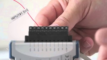 SMAR002 00 Interfacing TT Sensors with NI DAQ and LabView Hardware Tutorial