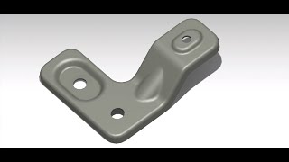 Catia V5 Tutorial for Beginners Sheet Metal Design| 04 - MTG Bracket