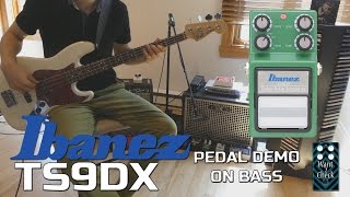 Ibanez Tube Screamer 9DX Pedal Demo for Bass - Want 2 Check