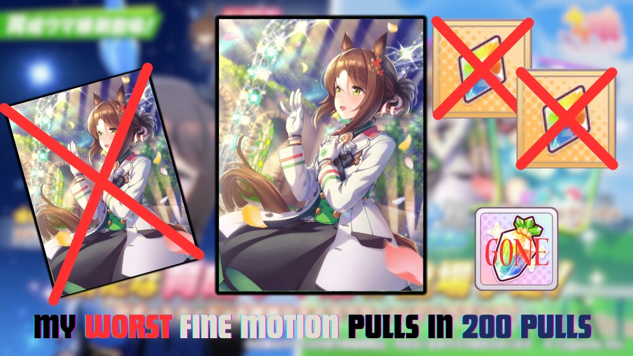 WATCH THIS! IT MIGHT MAKE YOU FEEL BETTER ON YOUR FINE MOTION PULLS~