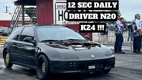 Attempting a 11 SEC pass in my daily driver NITROU...