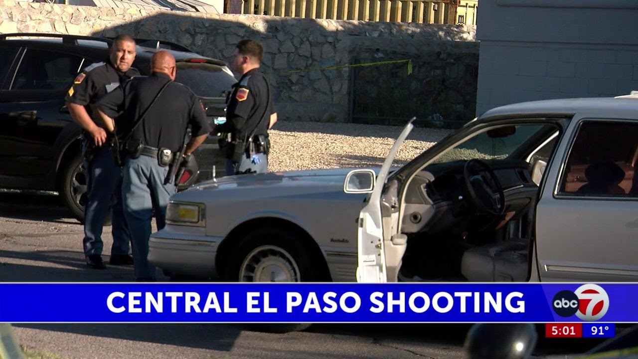 One man taken to the hospital after shooting in Central El Paso Sunday ...