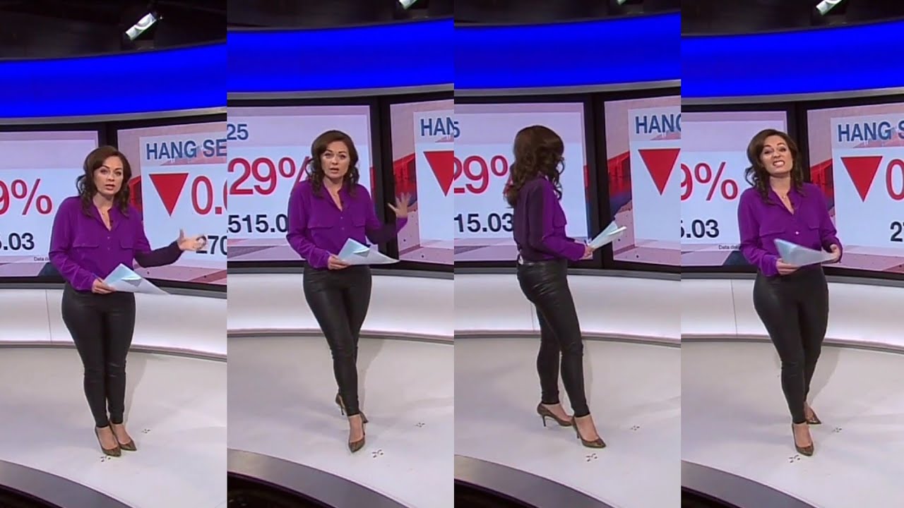 Victoria Fritz, Leather Trousers And Heels HD Video