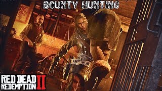 Red Dead Redemption II - Online Bounty Hunting **lots of action!**
