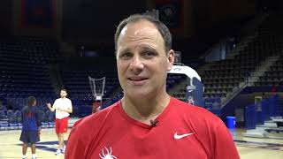Women's Basketball First Practice