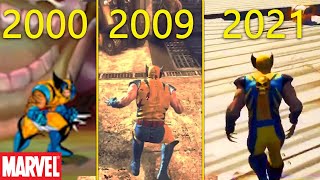 Evolution of Wolverine in Games 19892021