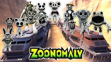 DESTROYED THE ZOONOMALY MONSTERS FAMILY in CANYON (Garry