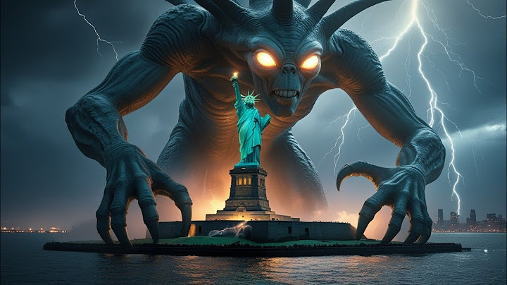 Colossal Alien Attack: The Statue of Liberty’s Last Stand #alieninvasion