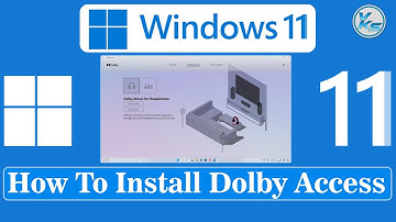 ✅ How To Download And Install Dolby Access in Windows 11