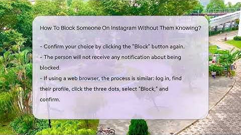 How To Block Someone On Instagram Without Them Knowing? - Everyday-Networking