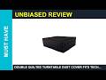 Double Quilted Turntable Dust Cover Fits Technics SL-1200 turntable Review
