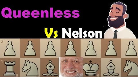 Playing DOWN A QUEEN Vs Nelson - 1300 Chess.com Bot