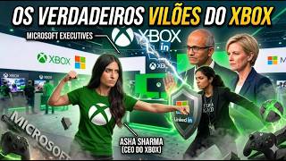 BOMBA - JEZ CORDEN AFIRMA QUE ASHA SHARMA DEVERÁ COMBATER A PRÓPRIA MICROSOFT EM PROL DO XBOX!