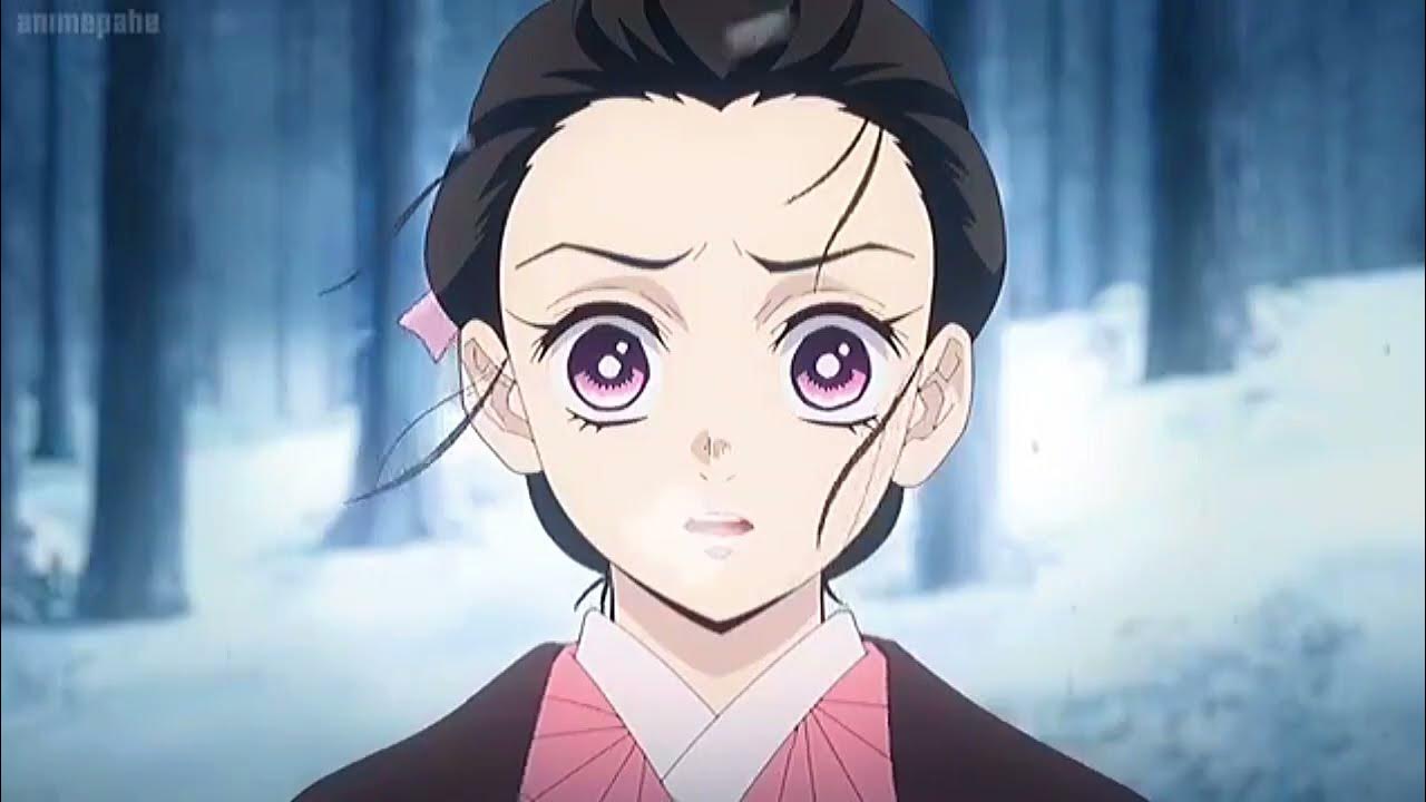 nezuko talk to tanjirodemon slayer season 2 episode 17 dub YouTube