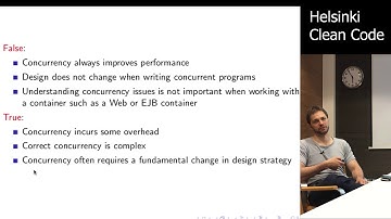 Concurrency - presentation