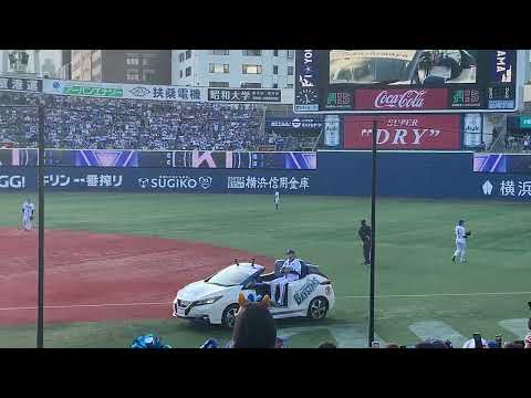 大迫力！ヤスアキジャンプ　５月２０日（土）ｖｓヤクルト　山崎康登場シーン
