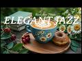 Gentle Spring Wind Through the Garden with Smooth Jazz Melodies - Jazz Lounge ☕