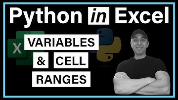 Python in Excel - How To Reference Excel Cells & Variables with Python (NO MORE LET FUNCTION!)