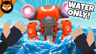 Fighting GIANT Mechs with WATERBENDING in VR!