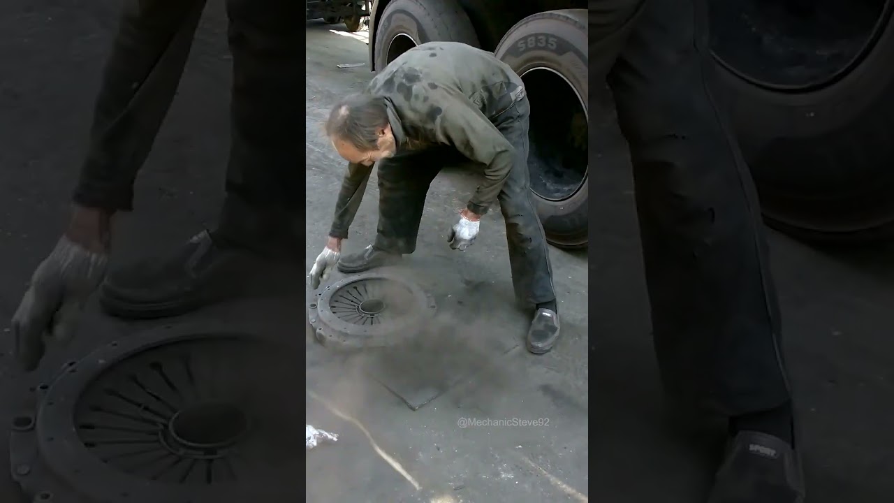 Replacing Truck Clutch Disc Process.