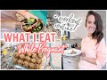 WHAT I EAT IN A DAY 19 WEEKS PREGNANT // 2ND TRIMESTER WORKOUT ROUTINE // EASY DINNER RECIPE