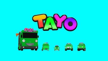 Learn Colours with Tayo The Little Bus Intro Logo Effects | Preview 2 Pizzatron 3000 Effects