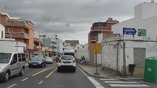 Sit next to me and enjoy the white noise drive from Puerto Santiago to Adeje #tenerife #driving