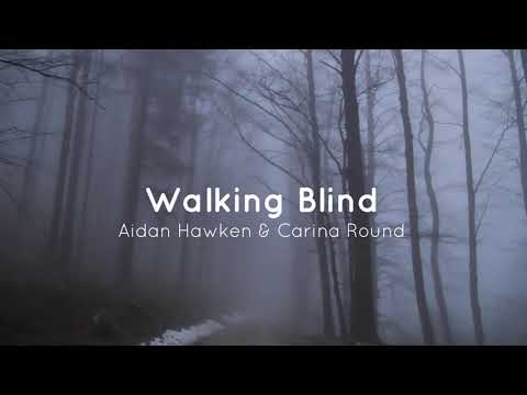 Walking Blind - Aidan Hawken, Carina Round (Lyric Video)