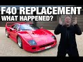 Ferrari f40 replacement  the truth about what happened  thecarguystv