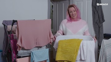 Save money and time drying your Laundry with a dehumidifier and a fan | Meaco