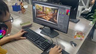 ☕ Cozy Photoshop Editing Workflow ✂️ | Warm Aesthetic Visual Creation