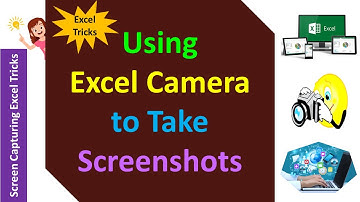 Using Excel Camera to Take Screenshots || Screen Capturing Excel Tricks