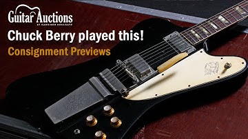 Chuck Berry played! 1964 Gibson Firebird V - The Guitar Auction - 8th March 2023