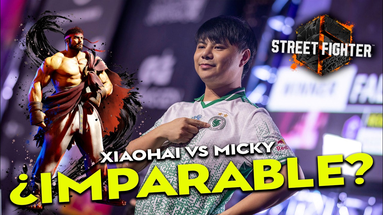 Xiaohai ya es MAIN RYU en Street Fighter 6 | MICKY VS XIOHAI | STREET FIGHTER 6