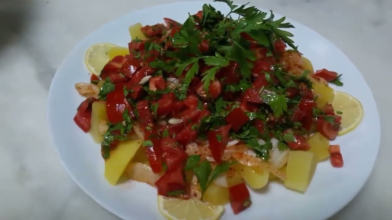 PATATES SALATASI TARİFİ | Özgün Şef yemek tarifleri.