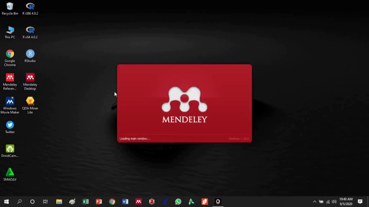Mendeley Reference Manager VS Mendeley Dekstop YouTube