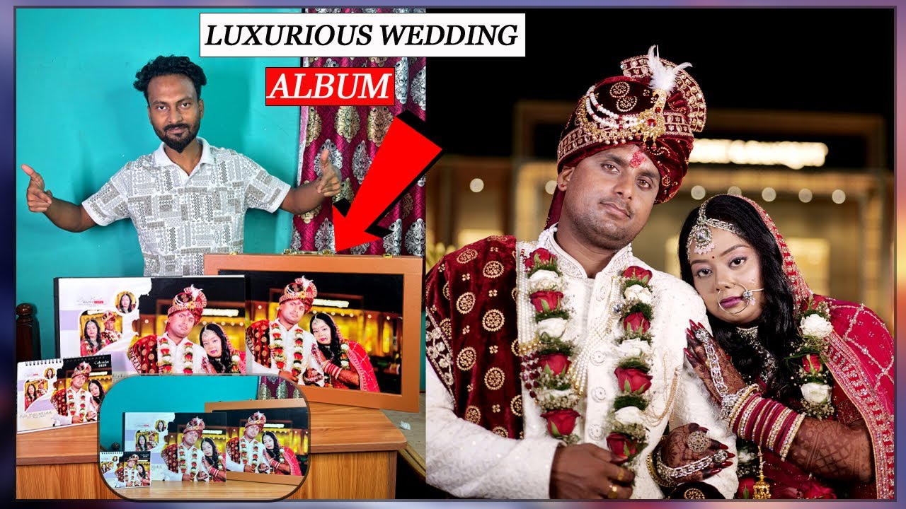 Unboxing the Most Luxurious Wedding Album Ever!