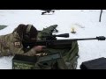 50 bmg sniper rifle hits steel loud