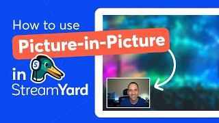 How to Do Picture-In-Picture (PiP) In StreamYard For Tutorials and Reaction Videos screenshot 2