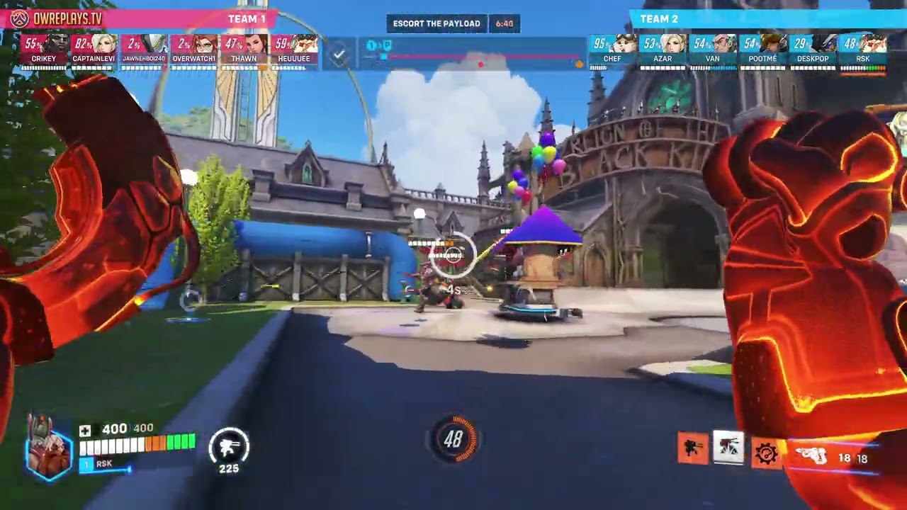 Peak Torb Gameplay – 10 Turret Kills & Victory in 6v6 | OW2 by RSK — Overwatch 2 Replay ND08DQ