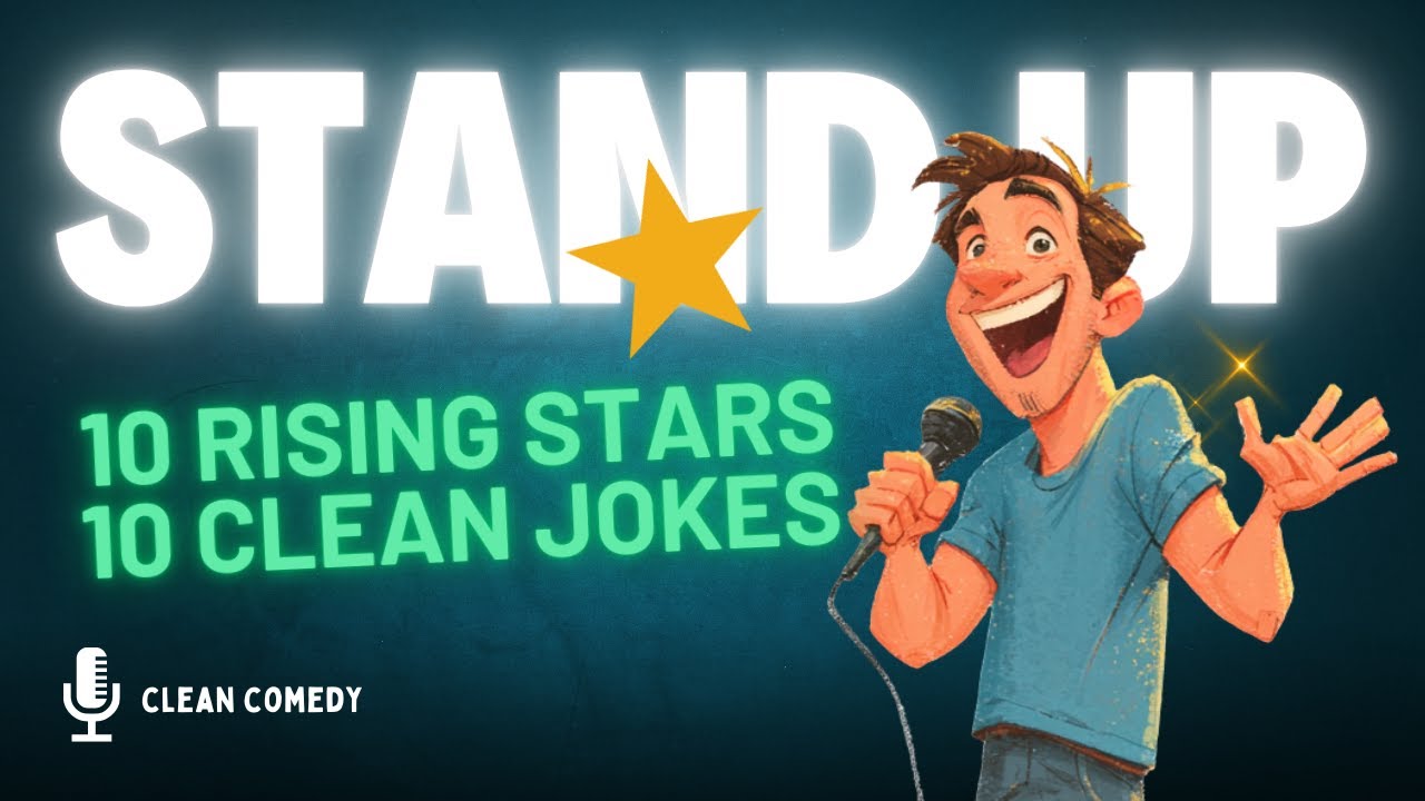 10 Hilarious Clean Jokes from Rising Stars! - YouTube
