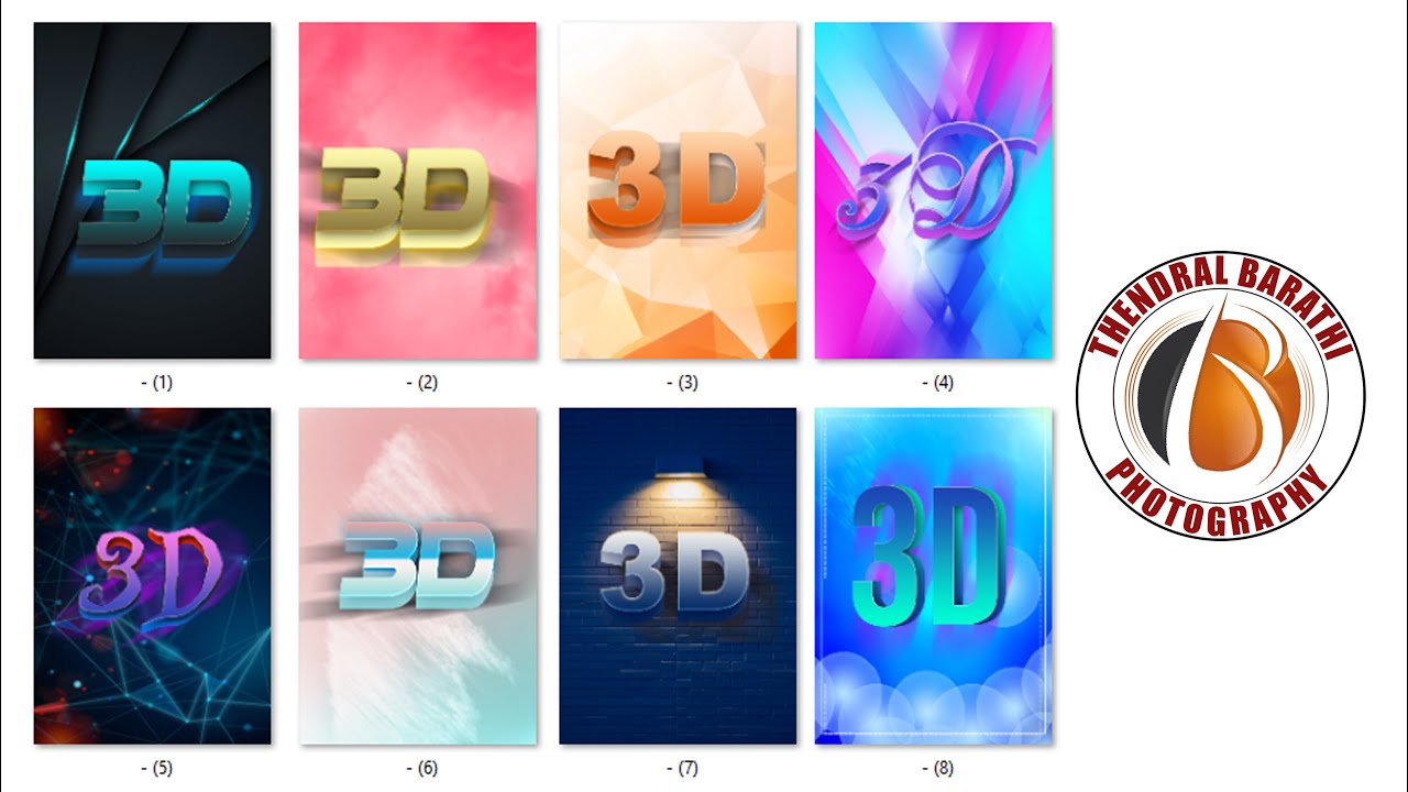 Download 3D TEXT EFFECT | PSD TEMPLATE - YouTube