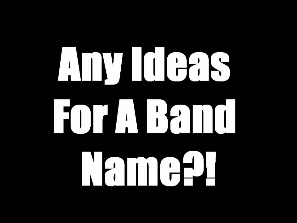 Band names