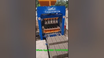 New Model 18 hydroform automatic concrete block making machine at low price made in China