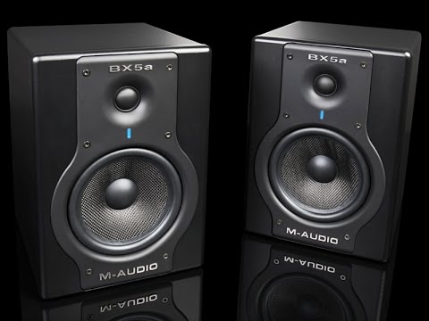 Review: M-Audio BX5a Deluxe Studio Monitors + Comparison Test