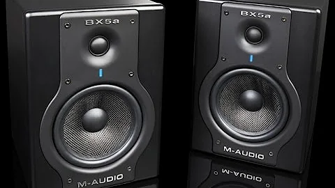 Review: M-Audio BX5a Deluxe Studio Monitors + Comparison Test