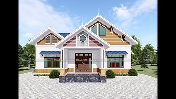 Mẫu Nhà Cấp 4 Đẹp 160m2 Với 4 Phòng Ngủ Tại Lục Ngạn Bắc Giang