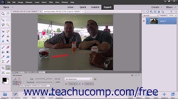 Photoshop Elements 2018 Tutorial The Recompose Tool Adobe Training