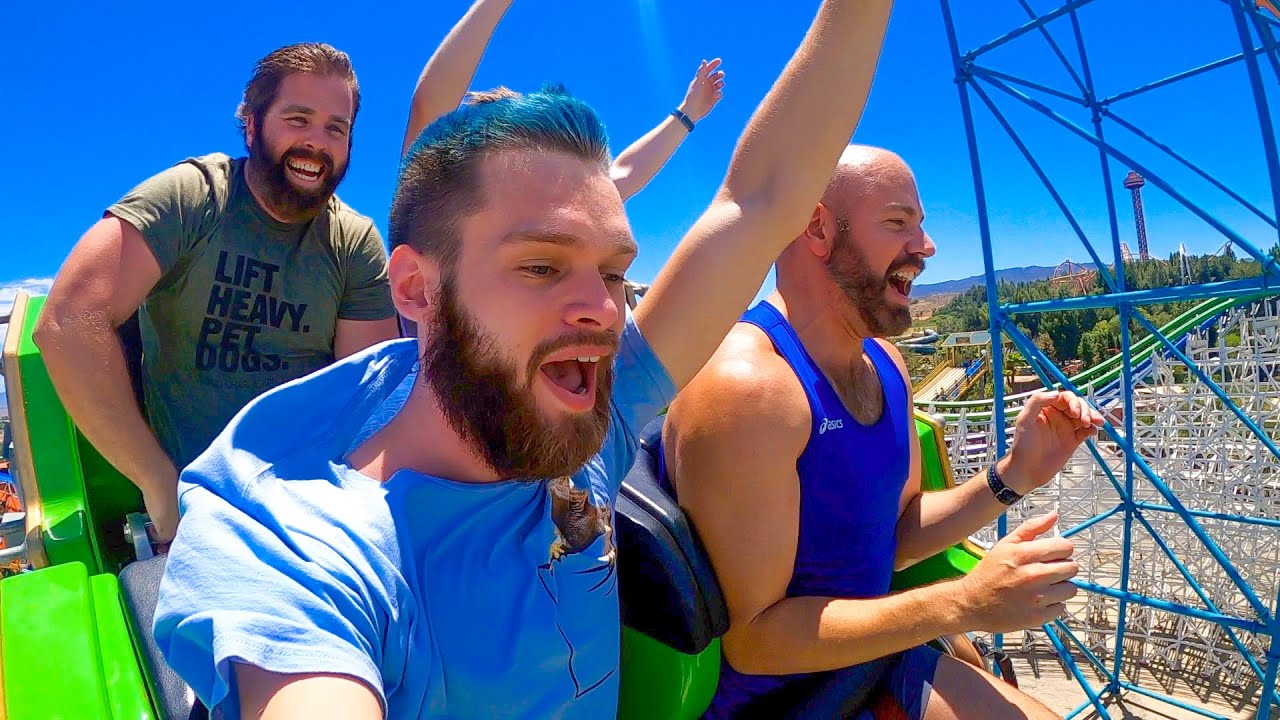 RIDING ALL RIDES AT SIX FLAGS MAGIC MOUNTAIN - Day 3 - YouTube