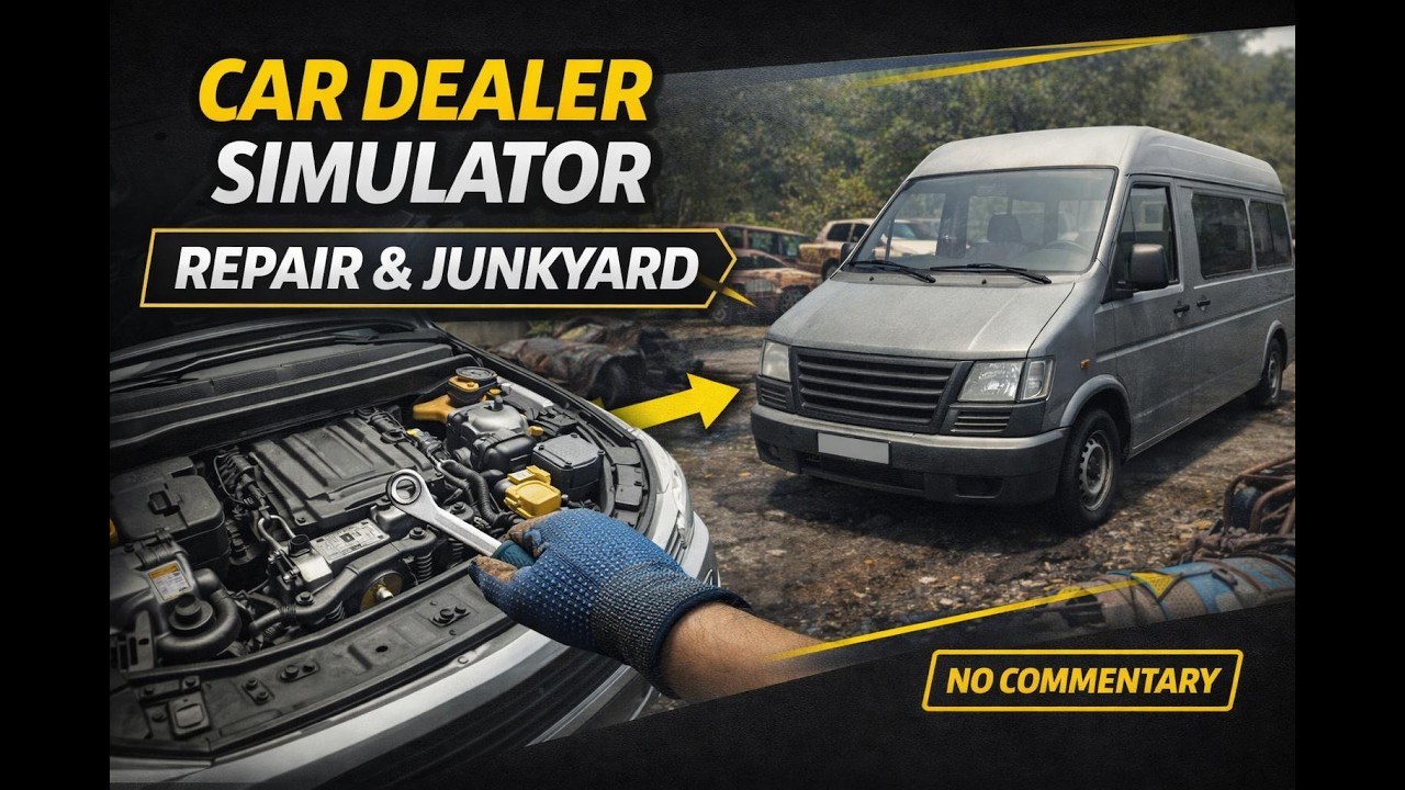 Car Dealer Simulator – Repairs & Junkyard Hunt | No Commentary Gameplay